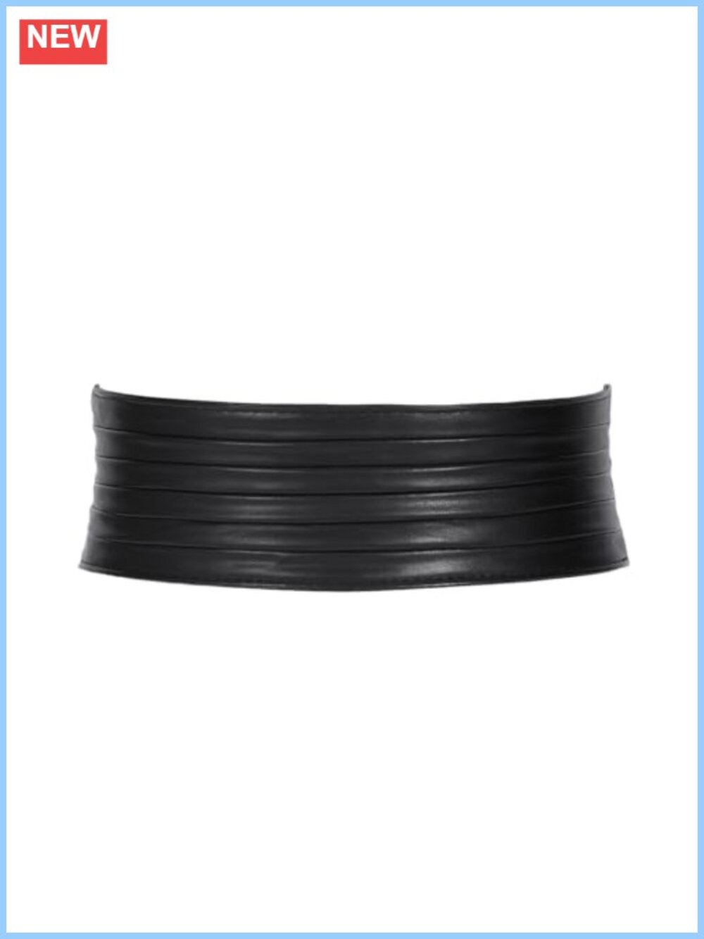 Wide Elastic Faux Leather Belt for Dresses Stretchy Vintage Cinch Waistband